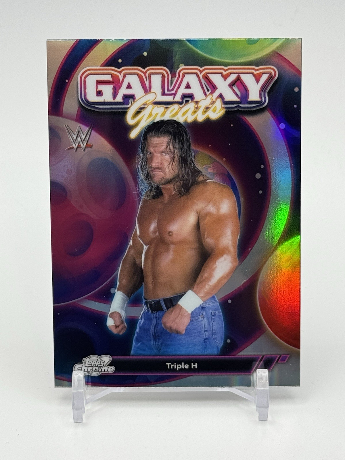 2026 Topps Cosmic Chrome WWE Triple H Galaxy Greats #GG-40
