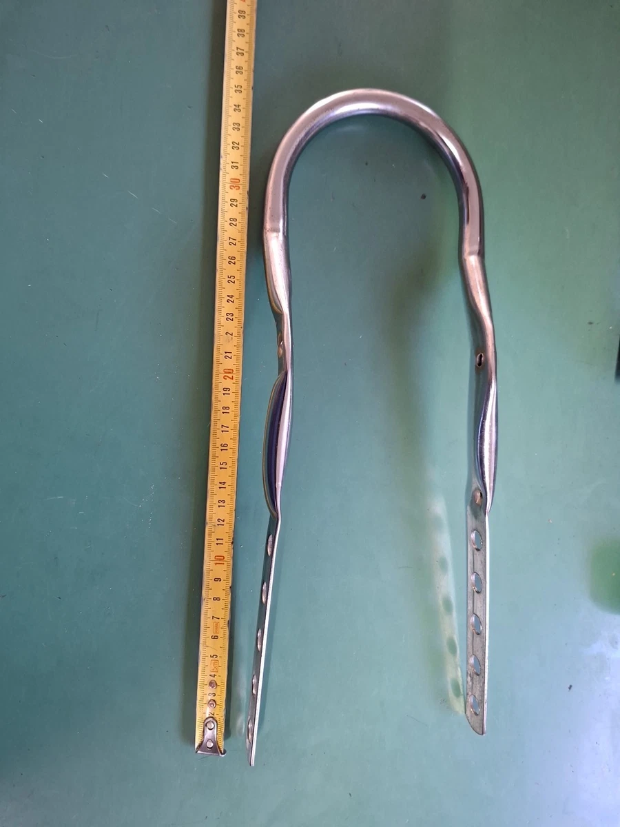 Sella Bici 26 Pollici A Banana Scintillante Arancione Con Striscia Argento - Foto 4