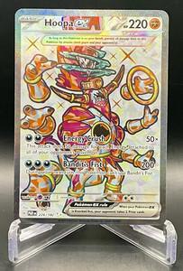 Hoopa ex 226/182 Paradox Rift Secret Rare Full Art Holo