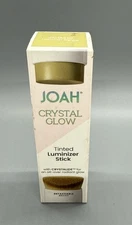 Joah Crystal Glow Tinted Luminizer Stick JCG210 Natural Beige Full Size Sealed
