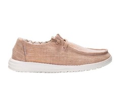 Hey Dude Wendy Sparkling Rose Gold Women's Casual Shoes, Sz 6