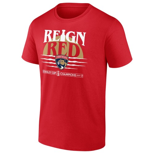 Men's Fanatics Red Florida Panthers 2025 Stanley Cup Champions Hometown DNA - 第 2/4 張圖片