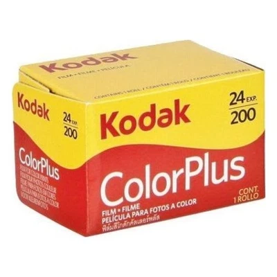 Rullino Photo Kodak Colorplus 24 Pose 35 mm Noir Plastique 200 ISO 6031454 - Photo 1/2