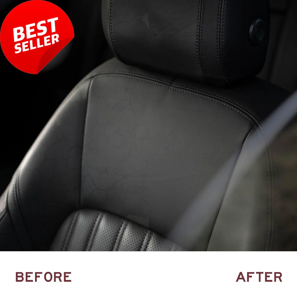 Leather Care Kit Cleaner Conditioner Cloths for Jackets Furniture Auto Interiors - image 4 of 4