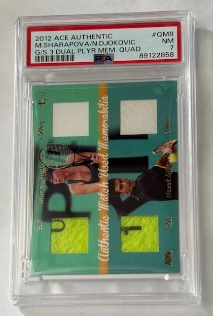 Tennis Ace Authentic Original Rookie Sports Trading Cards