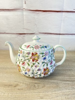Minton Haddon Hall Teapot Made in England Fine Bone China