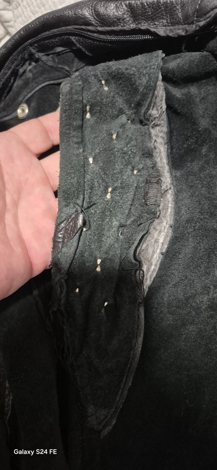 One-of-a-Kind Handmade DIY Leather Punk Battle Vest (Size XL/XXL) - product detail image 4