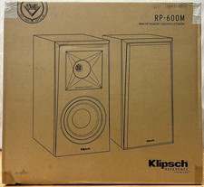 Klipsch RP-600M Reference Premiere Bookshelf Monitor Speakers BRAND NEW Black