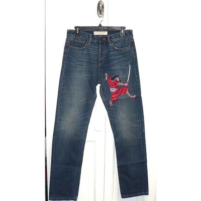 Marc by Marc Jacobs Women's Button Fly Annie Boyfriend Jeans in Evie 30x31