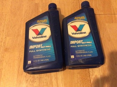 2 Valvoline Import Multi-Vehicle Synthetic Automatic Transmission Fluid 788699