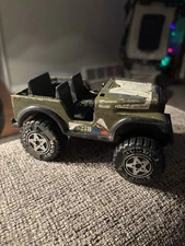 Buddy L Corp T-5278 Military Army Jeep Metal Toy Truck Original Vintage