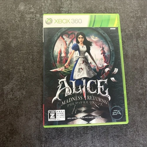 USED Alice Madness returns Xbox 360 Japanese ver Japan