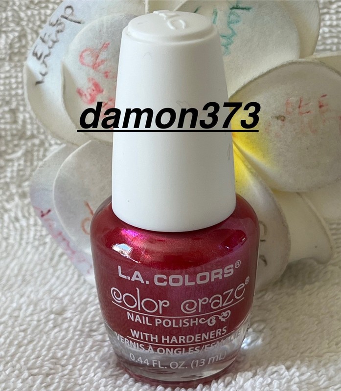 L.A. COLORS COLOR CRAZE***Tropical Kiss***Nail Polish~~~0.44 FL OZ/13 mL~~~NEW