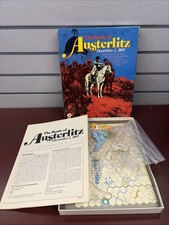 SPI Wargame Battle of Austerlitz Box Board Game Vintage
