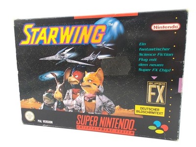 Starwing - SNES Super Nintendo - in OVP Box