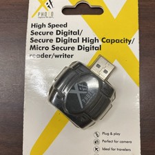 Xit High speed SD SDHC MicroSD Reader Writer PC MAC compatible Plug and Play