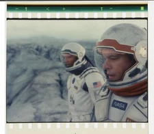 Interstellar Movie 70mm IMAX Film Cell Frame - Coop and Mann (14894)