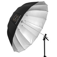 Easy Lock X-Large Deep Silver Fiberglass Umbrella 65 