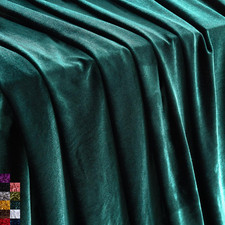 Cnsupmk Stretch Velvet Fabric By The Yard 63 Wide Soft Luxury Crushed Velvet