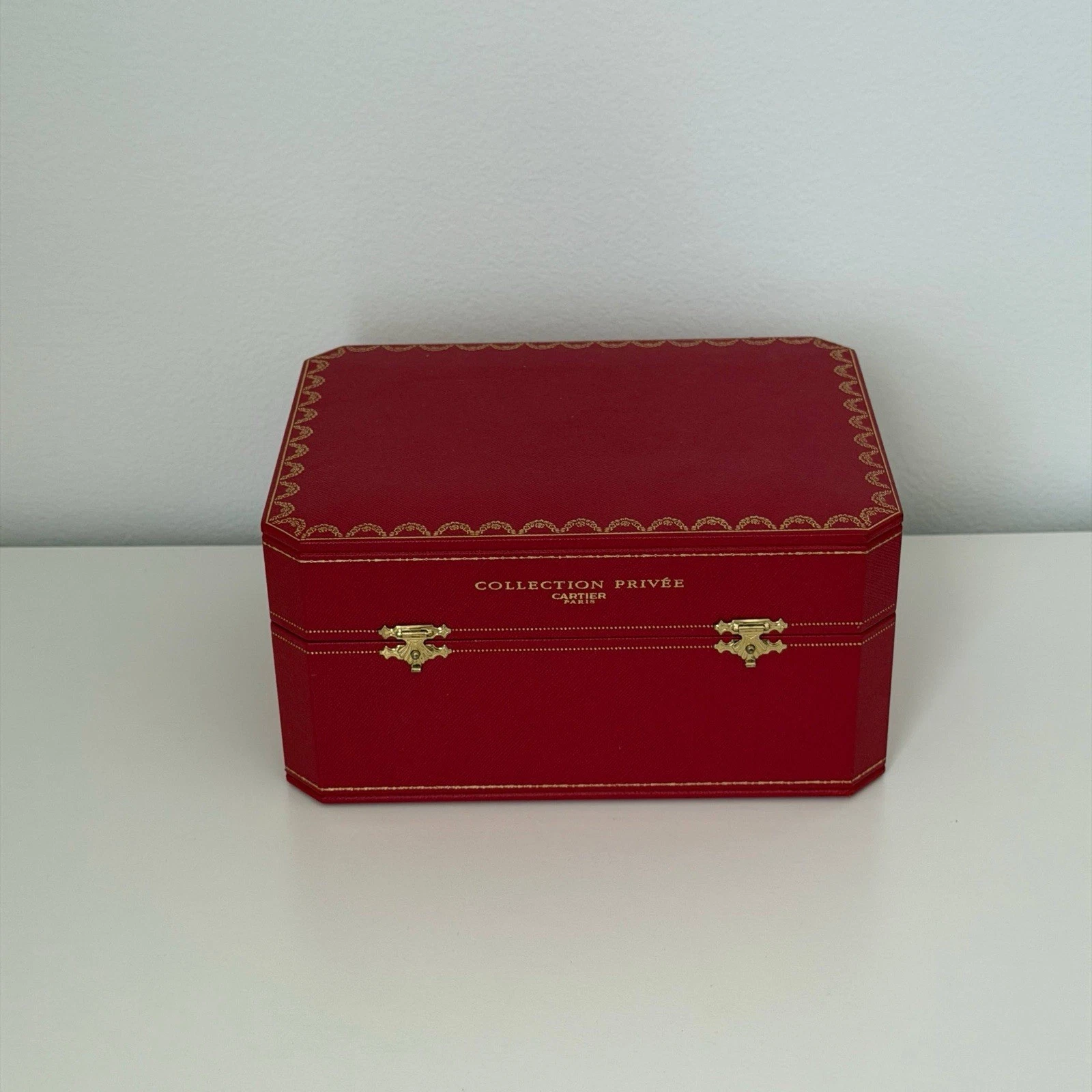 Cartier — RARE Cartier Collection Privee Large Wood Watch Storage Box INCOMPLETE
