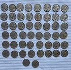 Lot of 50 Buffalo Nickles/1918-1937/Varying conditions