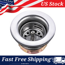 2" Drain Strainer Kit for Small Bar Sink rv Sink, 304 Stainless Steel