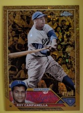 2023 Topps Gilded Collection Roy Campanella #96 Mini Diamonds /50