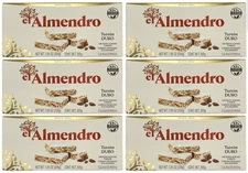 El Almendro Turron Duro Crunchy Nougat 7.05 oz- (6 Pack)