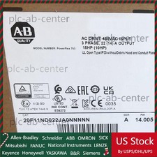 Allen Bradley 20F11ND022JA0NNNNN PowerFlex 753 AC Drive US Free Tax