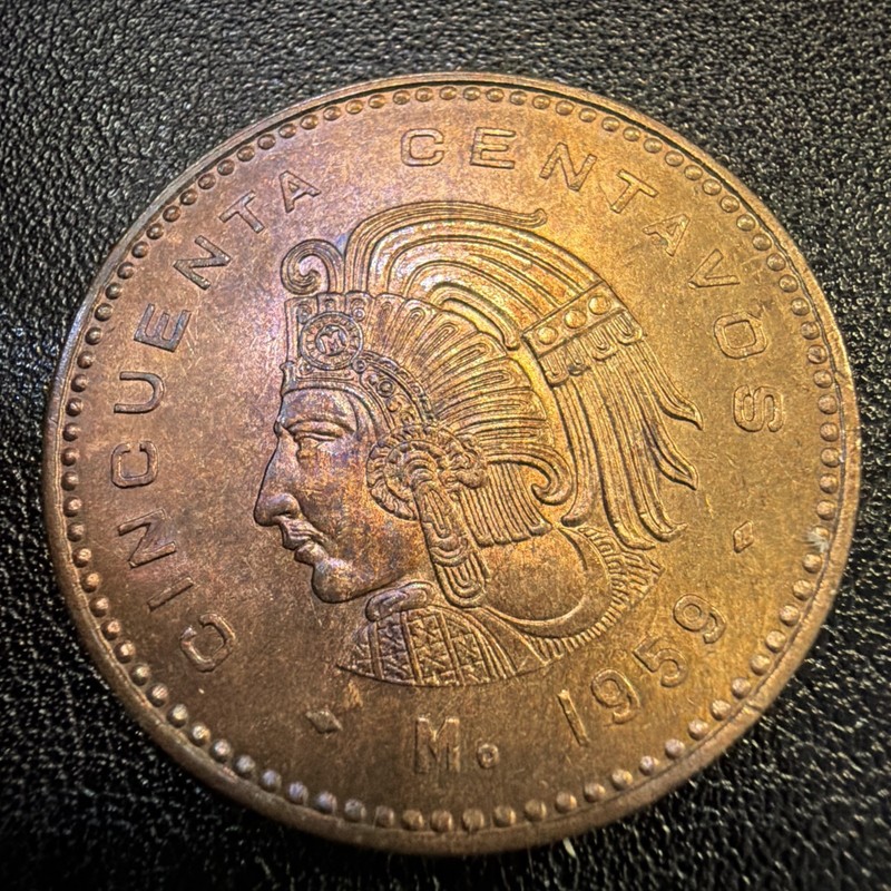 1959 Mexican 50 Centavos Mexico   H20086