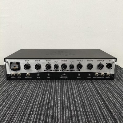 Behringer Ultrabass BX2000H 2000W Bass Head Amp - Gebraucht, Powers On Great