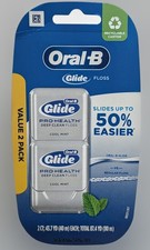 Original 2 Pack Oral-B Glide Pro Health Dental Floss, Cool Mint 87.4 Yards