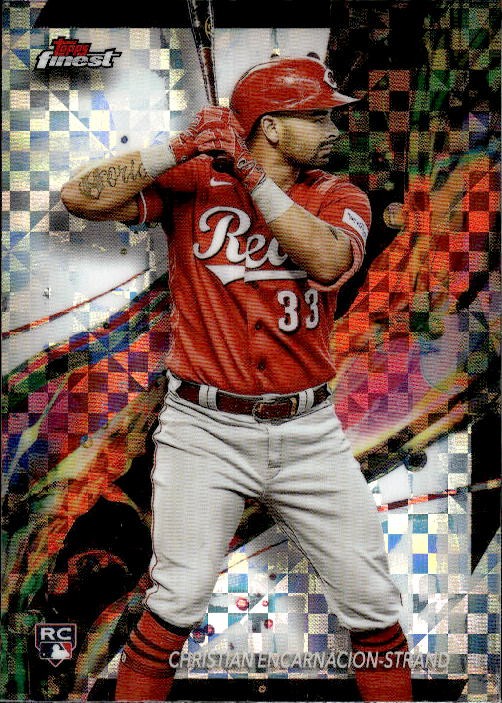 2024 Finest #4 Christian Encarnacion-Strand Checkerboard Refractors