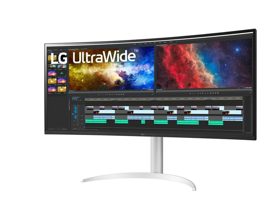 LG UltraWide 38BQ85C-W Curved Monitor 95,29cm (37,5 Zoll) - Bild 2 von 4