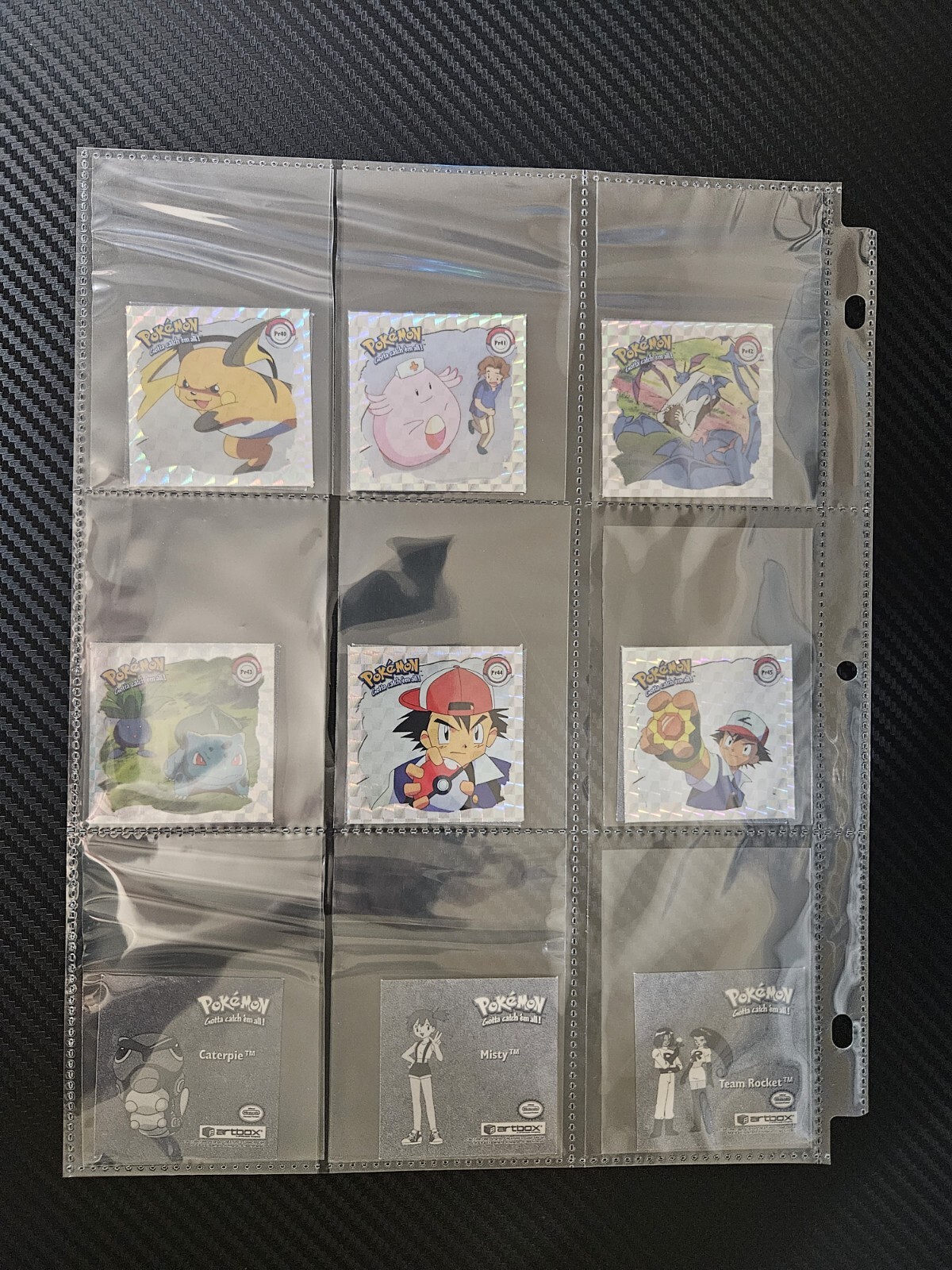 1999 Pokemon Artbox Stickers Series 1 Rare Set #1-150/ PR 1-45 - Picture 22 of 22