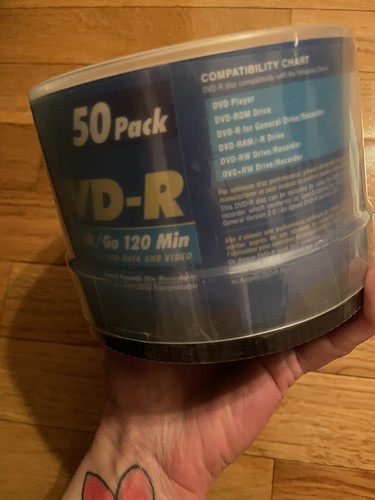 Fujifilm DVD-R 50 Pack 120 min 4.7 GB 8x Write Speed Recordable media song Lot - Afbeelding 2 van 5