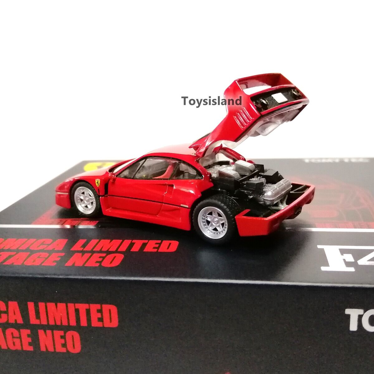 Tomica Limited Vintage NEO TLV Ferrari F40 RED 1/64 TOMYTEC Tomica Limited Vintage NEO TLV Ferrari F40 RED 1/64 TOMYTEC