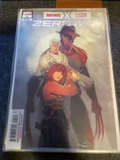 FORTNITE X MARVEL ZERO WAR #1 SIENKIEWICZ VARIANT (NM) W/ SPIDER-MAN GAME CODE