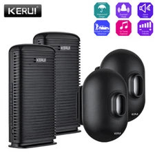 KERUI Driveway Alarm Wireless System Outdoor Motion Sensor for Home Security