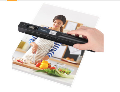 MUNBYN Portable Scanner for Photo & Documents w/ Travel Case