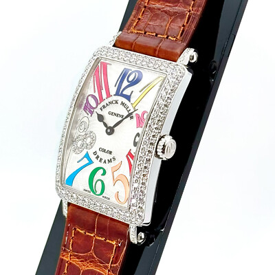 Franck Muller Long Island 952 QZ FL D CD8 COL DRAC Steel Diamond