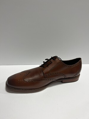 Florsheim Mens Castellano Wingtip Oxford Brown Size 11 D | eBay display picture 2