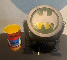 Batman Bat Signal Popcorn Bucket  Batmobile Collectible Cup AMC Exclusive-Fast