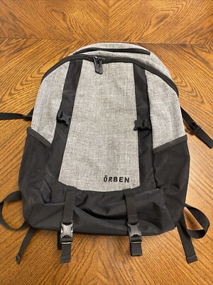 Backpack Bags Orben Backpacks Orben Gray Laptop Bag Backpack Style - Main Image