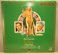 Laserdisc y  Gilda  Rita Hayworth Glenn Ford George Macready