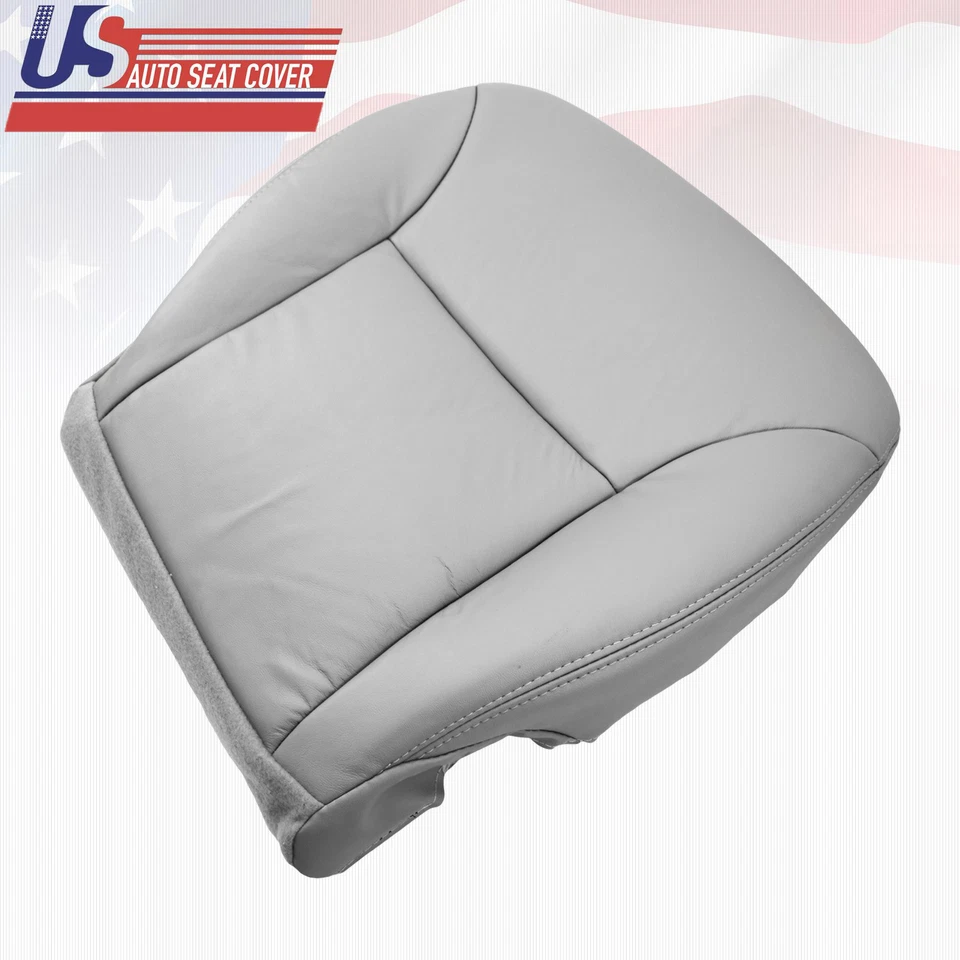 Capa de assento de couro cinza compatível com Lexus ES300 ES330 2002 - 2006 driver inferior - Imagem 2 de 4