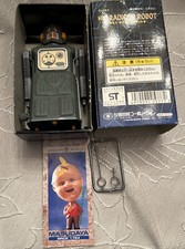 1997 MASUDAYA MINI RADICON ROBOT WIND UP PLASTIC ROBOT TOY New In Box