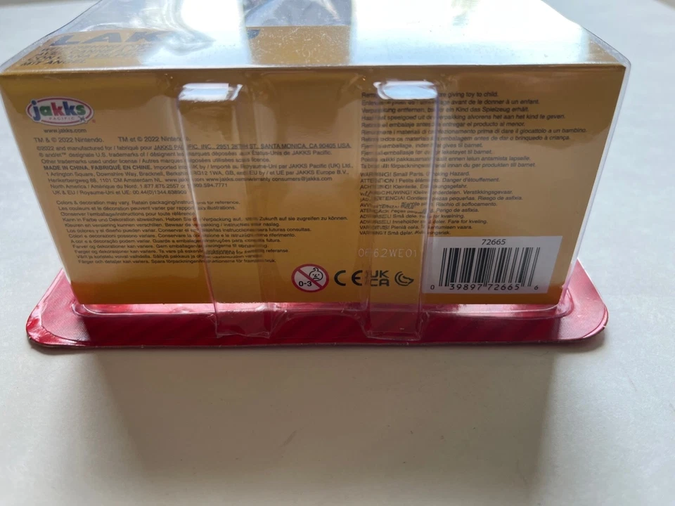 Figura de acción Super Mario Lakitu con caña de pescar Jakks Pacific nueva sellada fuera de existencia Foto 3 de 4