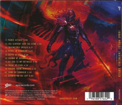 Judas Priest - Invincible Shield CD - SEALED NEW | eBay