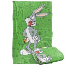 Looney Tunes Bugs Bunny Character Silky Touch Super Soft Throw Blanket